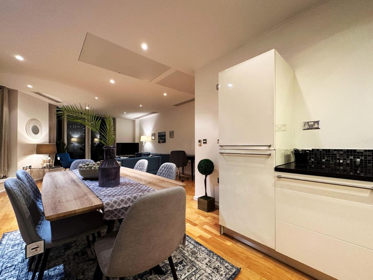 Stylish Apartment In Canary Wharf Londen Buitenkant foto