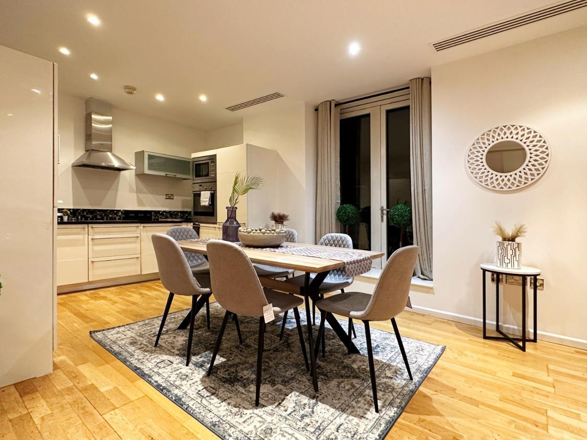 Stylish Apartment In Canary Wharf Londen Buitenkant foto